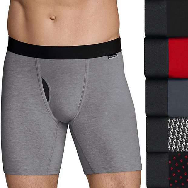 Men's Fruit of the Loom Essentials 5-Pack True Comfort Boxer