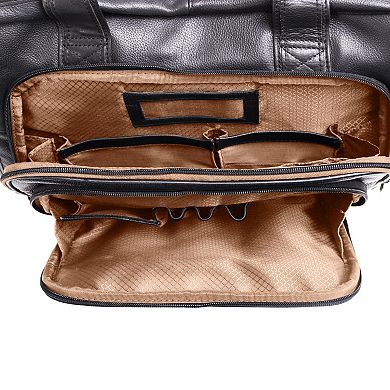 McKlein Gold Coast Wheeled Leather Laptop Case