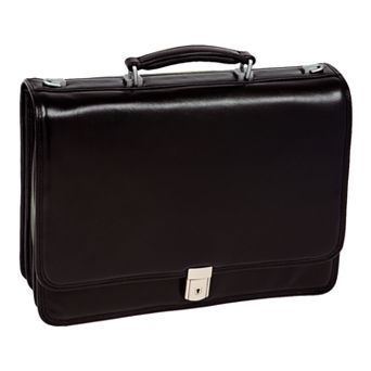 McKlein River North Leather Briefcase