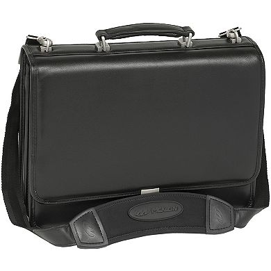 McKlein River North Leather Briefcase