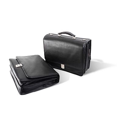 McKlein River North Leather Briefcase