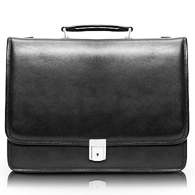 McKlein River North Leather Briefcase