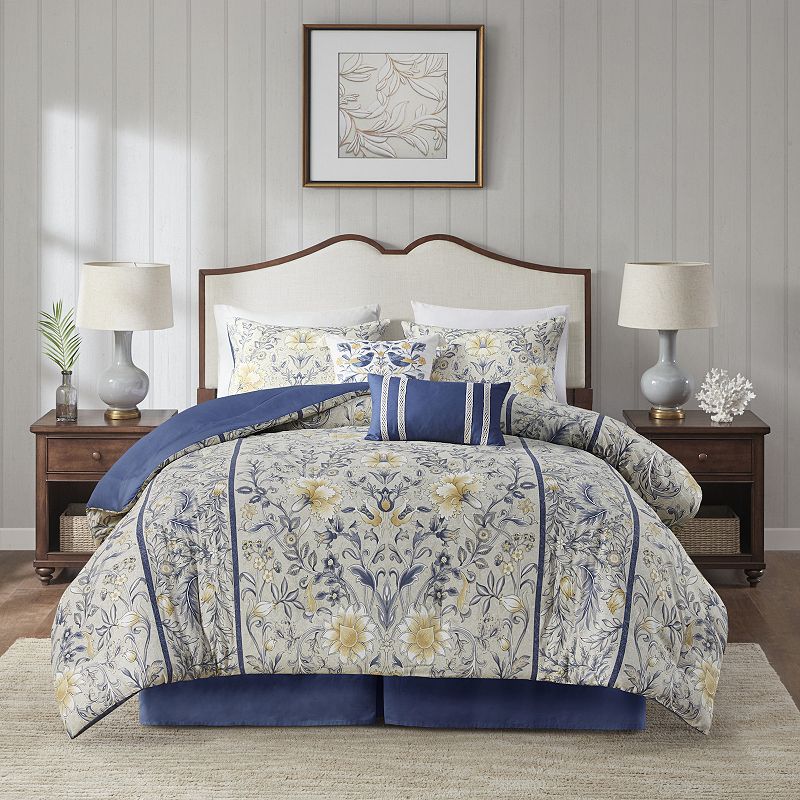 50829495 Harbor House Livia Cotton Comforter Set with Throw sku 50829495