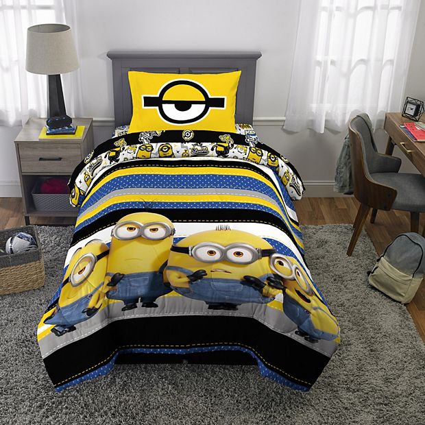 Universal 4-pc. Minions Toddler Bedding Set, Color: Gray - JCPenney