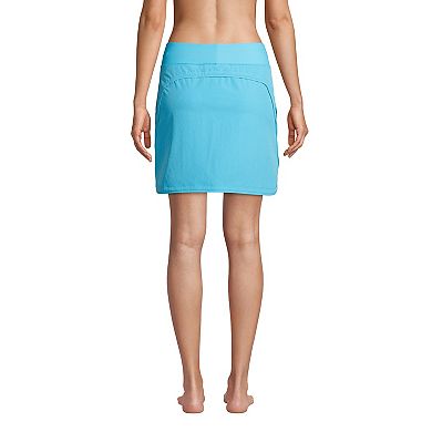 Women's Lands' End Quick Dry Active Swim Skort