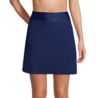 Women's Lands' End Quick Dry Active Swim Skort