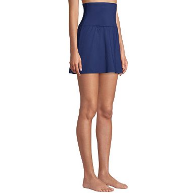 Petite Lands' End Ultra-High Waist Swim Skirt