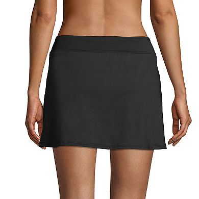 Women's Lands' End Thigh-Minimizer Tummy Control Swim Skirt