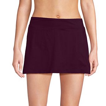 Women's Lands' End Chlorine Resistant Tummy Control Swim Skirt