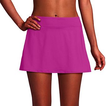 Women's Lands' End Chlorine Resistant Tummy Control Swim Skirt