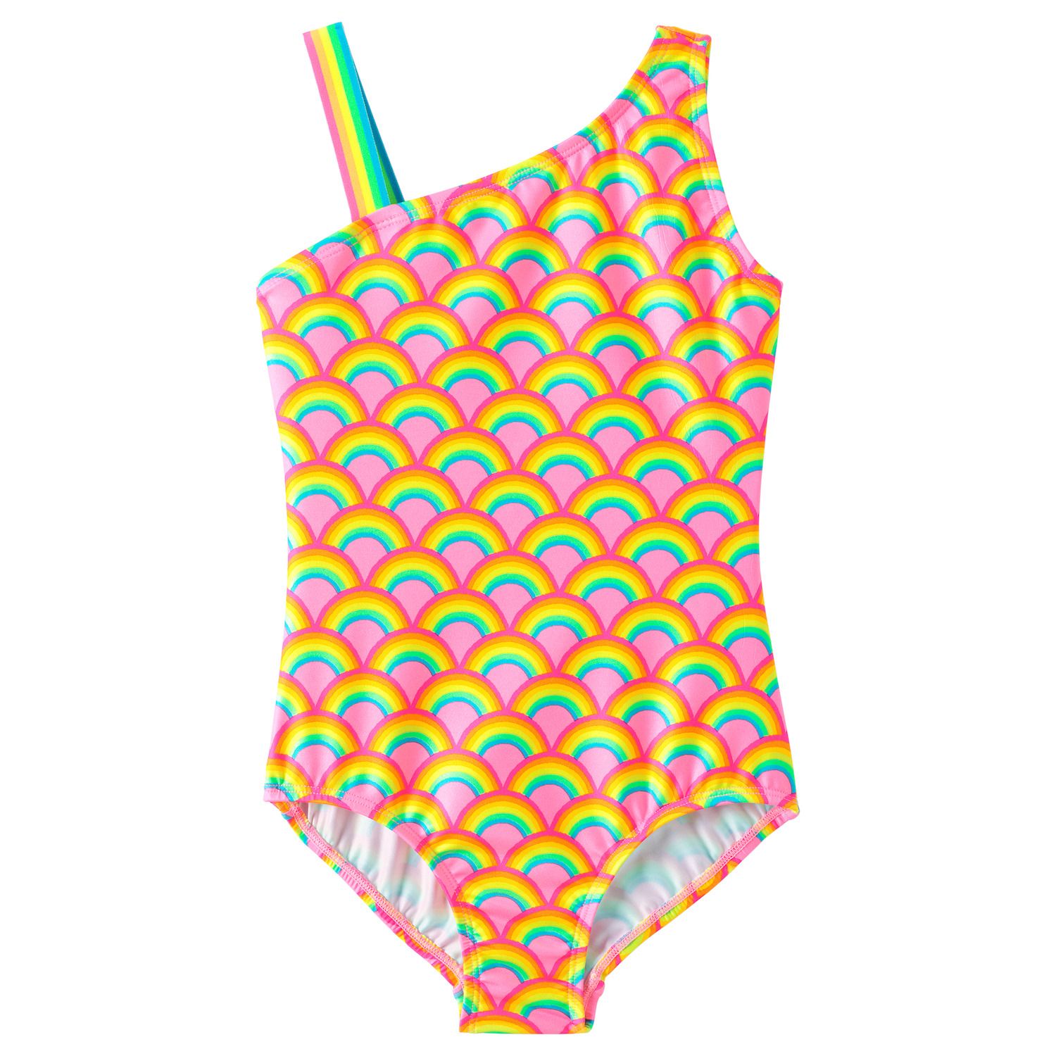 Girls 7 16 Lands End One Piece Sport Swimsuit In Slim