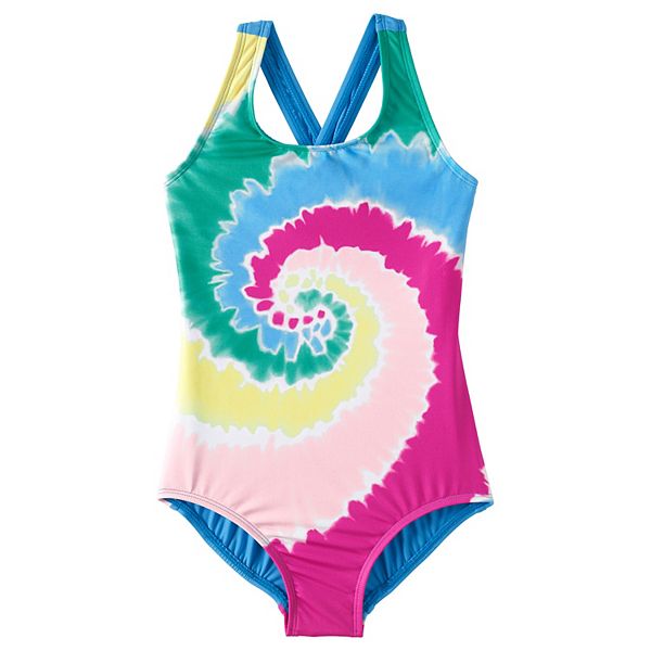 Girls 8 16 Lands End One Piece Swimsuit In Plus Size