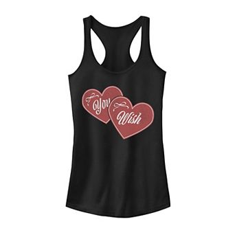Juniors' You Wish Love Hearts Tank Top