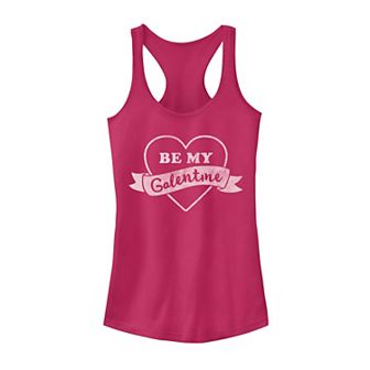 Juniors' "Be My Galentine" Tank Top