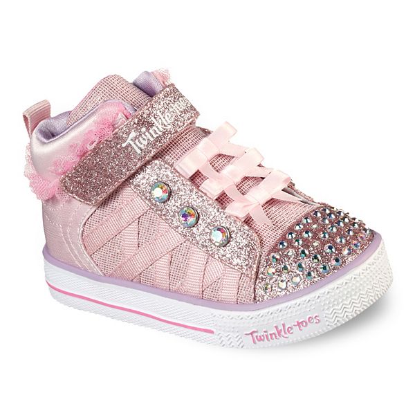 veerboot Leia droogte Skechers® Twinkle Toes Shuffle Lite Adore-A-Ball Toddler Girls' Light-Up  Sneakers