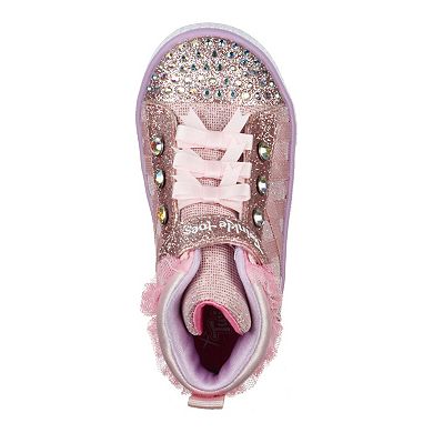 Skechers® Twinkle Toes Shuffle Lite Adore-A-Ball Toddler Girls' Light ...