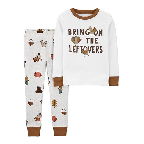 Toddler Carter's Thanksgiving Leftovers Pajama Set