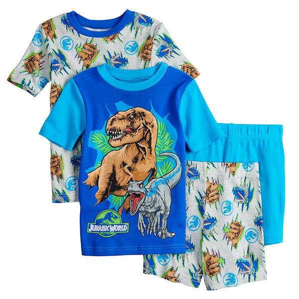 Boys 4-10 Jurassic World Dinosaur Roar Tops & Shorts Pajama Set