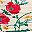 Egret Poppy Floral