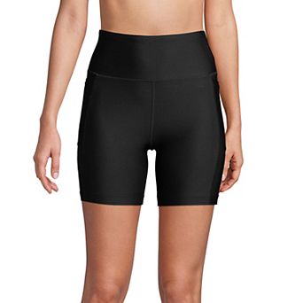 Women's Lands' End 6" Chlorine-Resistant UPF 50 Swim Shorts