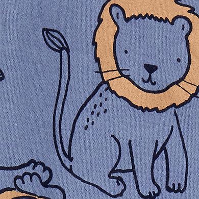 Toddler Boy Carter's 4 Piece Lions Pajama Set
