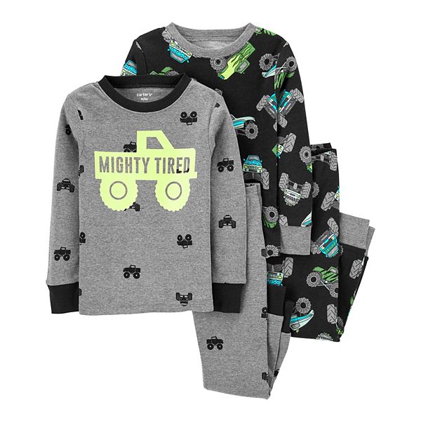 Monster truck best sale pajamas 4t