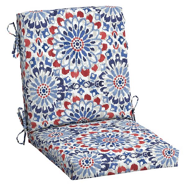 Arden Selections Clark Outdoor Mid Back Dining Chair Cushion