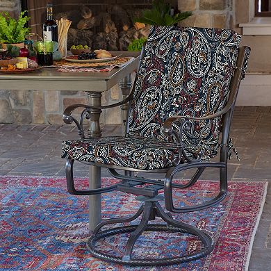 Arden Selections Cebu Outdoor High Back Dining Chair Cushion