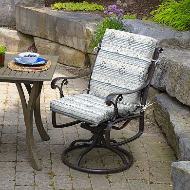 Arden Selections Outdoor High Back Dining Chair Cushion