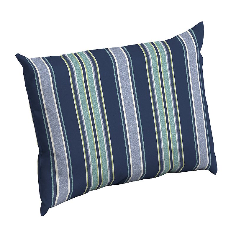 57926280 Arden Selections Aurora Stripe Outdoor Pillow Back sku 57926280