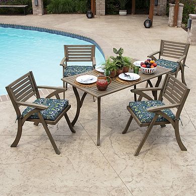 Arden Selections Aurora Damask Outdoor Seat Pad