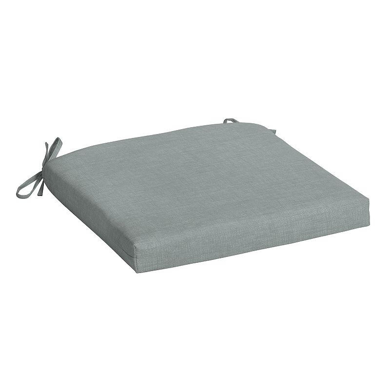 Arden Selections Leala Texture Outdoor Seat Pad, Grey, 18X19