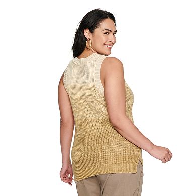 Plus Size Sonoma Goods For Life® Sweater Tank