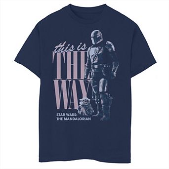 Boys 6-20 Star Wars: The Mandalorian The Child aka Baby Yoda This Is The Way R9 Graphic Tee