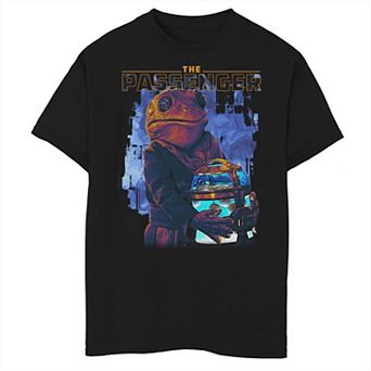 Boys 6-20 Star Wars: The Mandalorian The Passenger Portrait R3 Graphic Tee