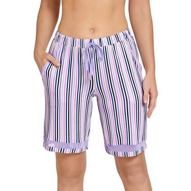 Women's jockey bermuda store pajama shorts