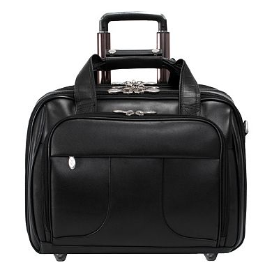 McKleinUSA Chicago Detachable-Wheeled Overnight Briefcase
