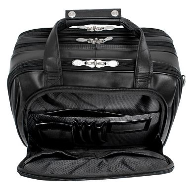 McKleinUSA Chicago Detachable-Wheeled Overnight Briefcase