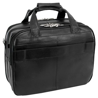 McKleinUSA Chicago Detachable-Wheeled Overnight Briefcase