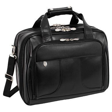 McKleinUSA Chicago Detachable-Wheeled Overnight Briefcase