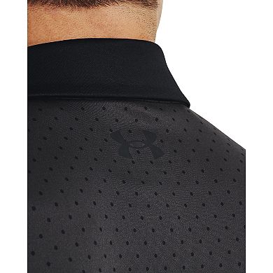 Men's Under Armour Patterned Performance Golf Polo