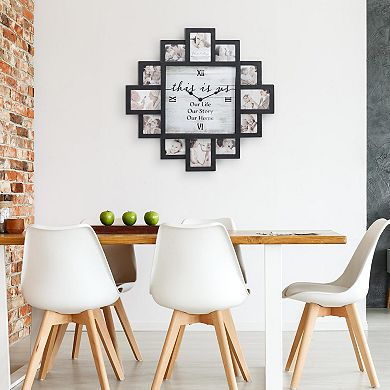 American Art Decor This Is Us Collage & Wall Clock