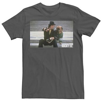 Men's Rocky 3 Rocky And Butkus Poster Tee