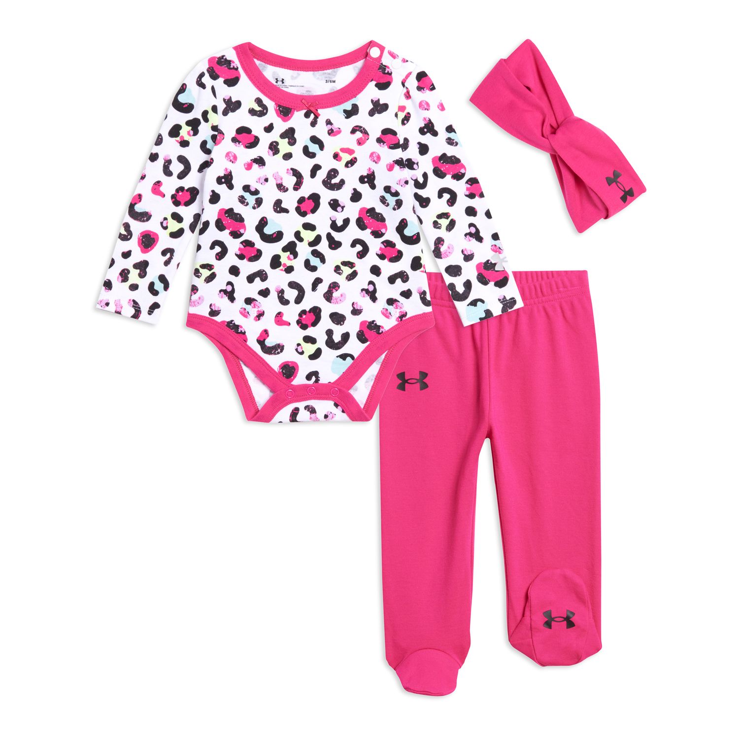 Baby girl under armour outfits clearance