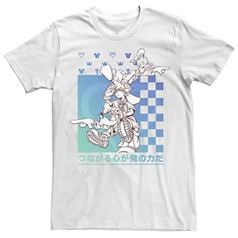 Men's Kingdom Hearts Power Friends Group Shot Tee