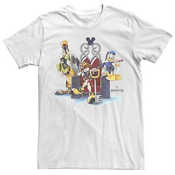 Men's Kingdom Hearts In Chair Group Shot Tee