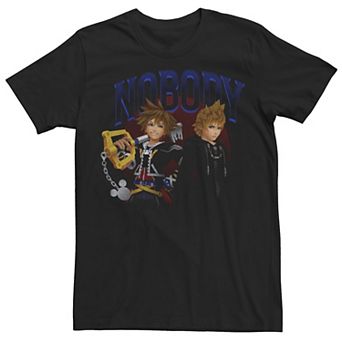 Men's Kingdom Hearts Nobody Circle Text Tee