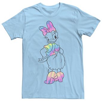 Disney's Mickey And Friends Daisy Duck Tie Dye Men's Tee