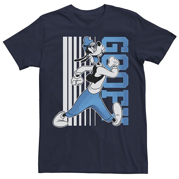 Disney's Mickey And Friends Goofy Barcode Men's Tee