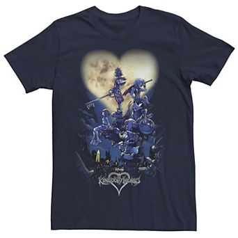 Men's Kingdom Hearts Poster Logo Tee